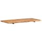Preview: Badezimmer-Waschtischplatte Massivholz Akazie 114x52x4 cm