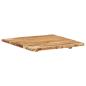 Preview: Tischplatte Massivholz Akazie 58x(50-60)x2,5 cm 