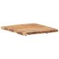 Preview: Tischplatte Massivholz Akazie 58x(50-60)x3,8 cm