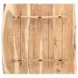 Preview: Tischplatte Massivholz Akazie 58x(50-60)x3,8 cm