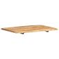Preview: Tischplatte Massivholz Akazie 80x(50-60)x2,5 cm