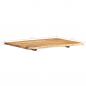 Preview: Tischplatte Massivholz Akazie 80x(50-60)x2,5 cm