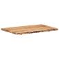 Preview: Tischplatte Massivholz Akazie 100x(50-60)x3,8 cm 