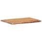 Preview: Tischplatte Massivholz Akazie 100x(50-60)x3,8 cm 