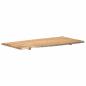Preview: Tischplatte Massivholz Akazie 118x(50-60)x2,5 cm 