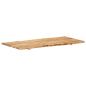 Preview: Tischplatte Massivholz Akazie 118x(50-60)x2,5 cm 