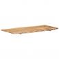 Preview: Tischplatte Massivholz Akazie 118x(50-60)x2,5 cm 