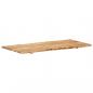 Preview: Tischplatte Massivholz Akazie 118x(50-60)x2,5 cm 