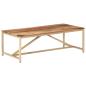 Preview: Couchtisch 120x60x40 cm Massivholz
