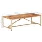 Preview: Couchtisch 120x60x40 cm Massivholz