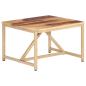 Preview: Beistelltisch 60x60x40 cm Massivholz