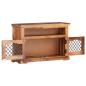Preview: TV-Schrank 90x30x60 cm Massivholz Palisander