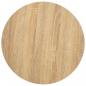 Preview: Bistrotisch Hellbraun 40 cm MDF