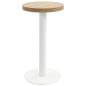 Preview: Bistrotisch Hellbraun 40 cm MDF