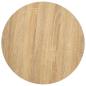 Preview: Bistrotisch Hellbraun 40 cm MDF