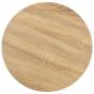 Preview: Bistrotisch Hellbraun 40 cm MDF 