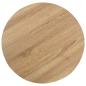 Preview: Bistrotisch Hellbraun 50 cm MDF