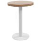 Preview: Bistrotisch Hellbraun 60 cm MDF