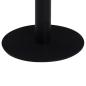Preview: Bistrotisch Hellbraun 60 cm MDF