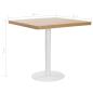 Preview: Bistrotisch Hellbraun 80x80 cm MDF