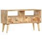 Preview: TV-Schrank 90 x 30 x 50 cm Massivholz Mango