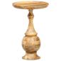 Preview: Runder Beistelltisch 43 x 43 x 66 cm Massivholz Mango
