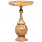Preview: Runder Beistelltisch 43 x 43 x 66 cm Massivholz Mango