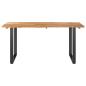 Preview: Esstisch 154x80x76 cm Massivholz Akazie