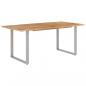 Preview: Esstisch 180×90×76 cm Massivholz Akazie