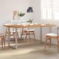 Preview: Esstisch 180×90×76 cm Massivholz Akazie