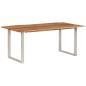 Preview: Esstisch 180×90×76 cm Massivholz Akazie