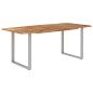 Preview: Esstisch 180×90×76 cm Massivholz Akazie