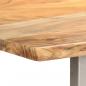 Preview: Esstisch 180×90×76 cm Massivholz Akazie