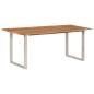 Preview: Esstisch 180×90×76 cm Massivholz Akazie
