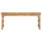 Preview: Bank 110x35x45 cm Altholz Massiv