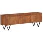 Preview: ARDEBO.de - TV-Schrank 140x30x46 cm Massivholz Mango