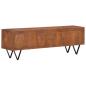 Preview: TV-Schrank 140x30x46 cm Massivholz Mango