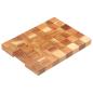 Preview: Hackblock 40×30×3,8 cm Akazie Massivholz  