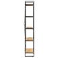 Preview: Bücherregal 5 Fächer 90 x 30 x 180 cm Mango Massivholz