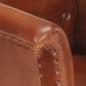 Preview: Sessel Braun Echtleder