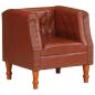 Preview: Sessel Braun Echtleder