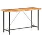 Preview: Bartisch 180x70x107 cm Massivholz Akazie