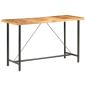 Preview: Bartisch 180x70x107 cm Massivholz Akazie