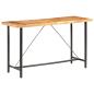 Preview: Bartisch 180x70x107 cm Massivholz Akazie