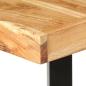 Preview: Bartisch 180x70x107 cm Massivholz Akazie
