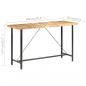Preview: Bartisch 180x70x107 cm Raues Mangoholz