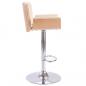Preview: Barhocker Creme Kunstleder