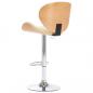 Preview: Barhocker Creme Kunstleder