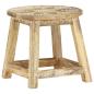 Preview: Hocker Handbemalt 38×38×35 cm Mango Massivholz