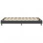 Preview: Boxspring-Bettgestell Grau Stoff 120x200 cm